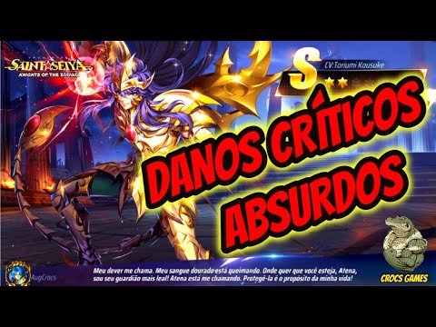 MILO DE ESCORPIÃO DE ARMADURA DIVINA COMO EQUIPAR | COMPLETA | SAINT SEIYA AWAKENING.