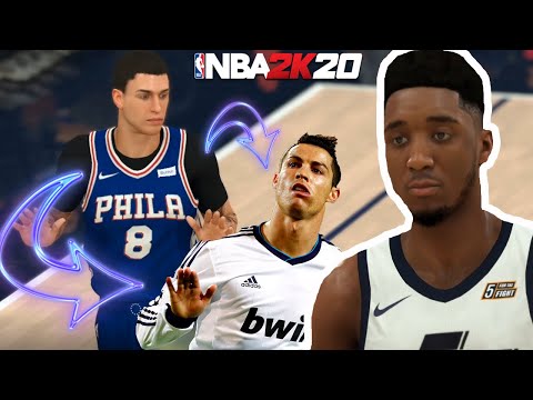 NBA 2K20 MyCAREER [EP. 12] | COMEMORAÇÃO DO CRISTIANO RONALDO E DUELO CONTRA MITCHELL  [LEGENDADO]