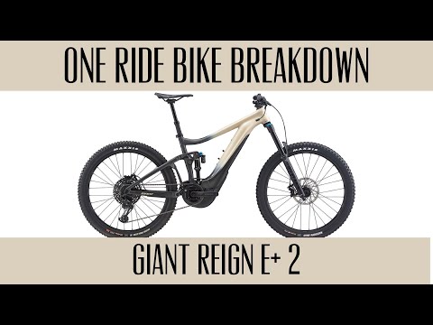 One Ride Bike Breakdown: Giant Reign E+ 2