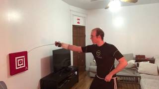 How To/Guided Practice With a Fencing Target at Home (foil) - Radical Fencing