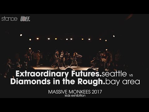 Extraordinary Futures vs Diamonds In The Rough [kids] // .stance x Massive Monkees Day 2017
