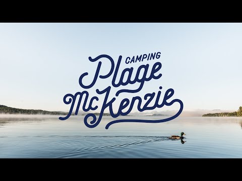 Le Camping Plage Mckenzie, l’une des plus belles plages des Cantons-de-l'Est !