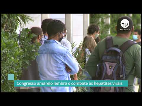 Congresso amarelo lembra o combate às hepatites virais - 23/07/21