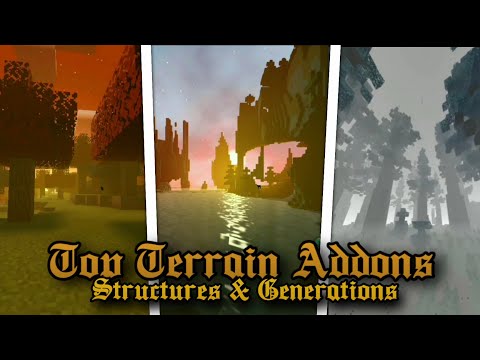 Ultimate Minecraft BE Terrain Mods/Addons! 🌍