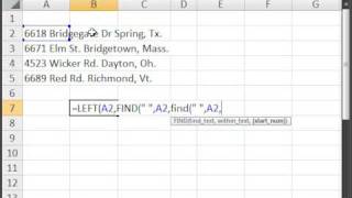 Extract Text from cells in Excel - How to get any word from a cell in Excel