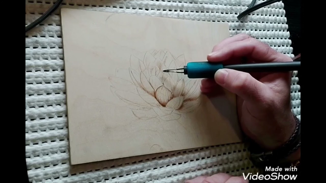 Pyrography basic shading techniques, things to consider as your artwork evolves