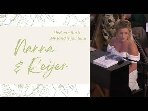 Lied van Ruth - My land is jou land *van Nanna, voor Reijer* (Stef Bos)