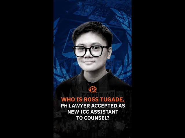 Get to know Ross Tugade, new ICC assistant to counsel from PH