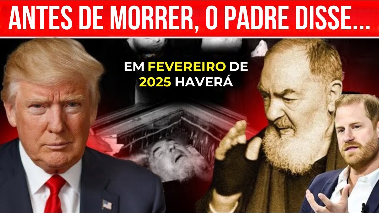 As 3 últimas PREVISÕES do Padre Pio chocam todos os CRISTÃOS! | Rodney Vicente