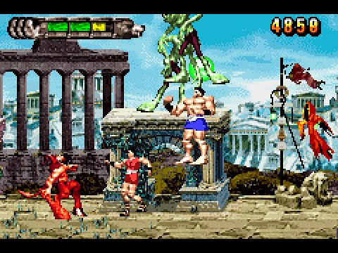 Altered Beast: Guardian of the Realms Game Boy Advance 2 player Co-op 60fps