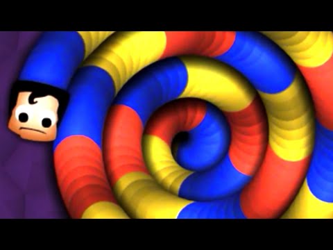 Slither.io Worm Vs Venom Snake - SCORE +90000! Funny SlitherSnake Gameplay #6