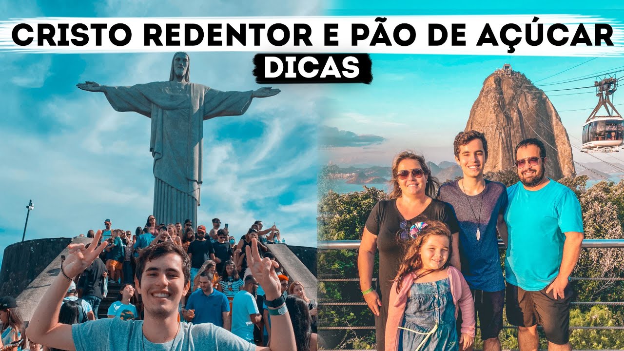 DICAS do CRISTO REDENTOR e PÃO DE AÇÚCAR - RJ