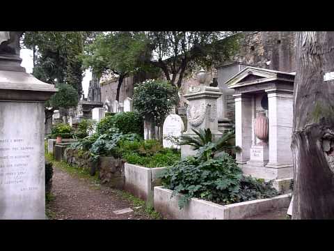 Protestant Cemetery Rome * Cimitero protestante Roma * Protestantische Friedhof Rom PART 2