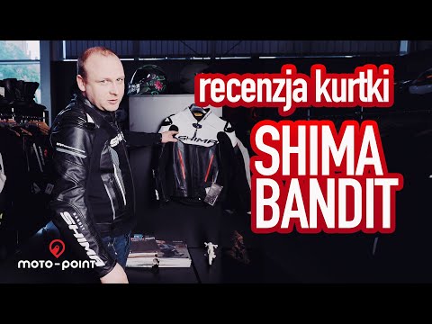 Recenzja Kurtki motocyklowej SHIMA BANDIT Black/Red