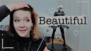 NieR:Automata 2B (FLARE x Square Enix Figure) [DELUXE VERSION] unboxing // I got a weakness for 2B ~