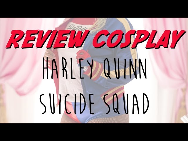 Vídeo relacionado con Oyria Accesorios de Cosplay de Anime, Cosplay de Suicidio de Halloween, Quinn Harley Suicide Squad, Peluca, Pulsera, cinturón, Collar, Accesorios, animación de Juegos, Juego de Roles, Solo Funda