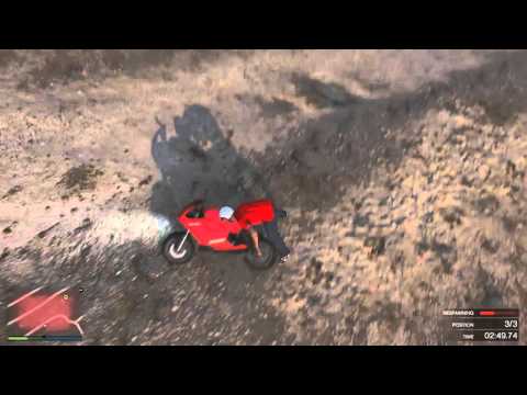 gta 5 xtreme bike parkour (fails-dnf)