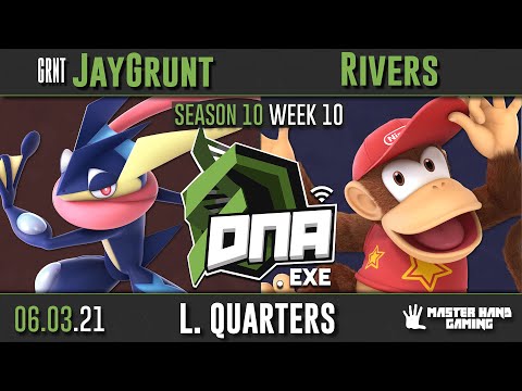 DNA.EXE S10:W10 - GRNT | JayGrunt (Greninja) Vs. Rivers (Diddy Kong) - L Quarterfinals