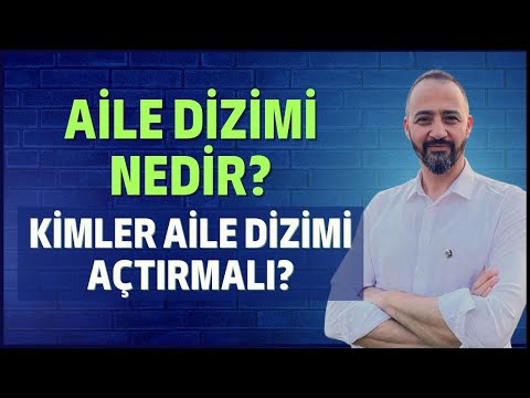 Aile Dizimi Nedir?  Kimler Aile Dizimi Açtırmalı? #ailedizimi  #radyestezikailedizimi