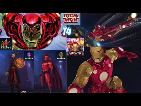 IRONMAN NO BUILD REVIEW- LVL 70 TO 80 - COMPARE WITH MEPHISTO / DR.STRANGE WBL| Marvel Future Fight