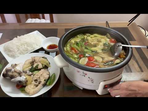 Cuối tuần làm lẩu cá bông lau đãi cả nhà|Canh chua cá bông lau