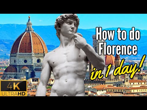 HOW TO DO FLORENCE IN ONE DAY 2021 | Can you see it all? | 4K