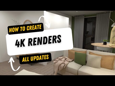 Planner 5D 4K Rendering SECRETS You NEED to Know!