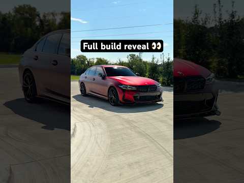 We Built an INSANE M340i 🔥 #carwrap #carwrapping #carmods #carbuild #bmw #m340i