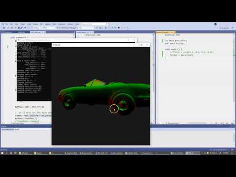 9.17 Lab 6, OpenGL pipeline: vertex and fragment shader
