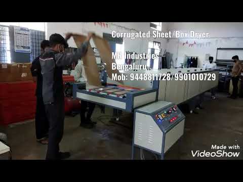 Corrugated Box Dryer