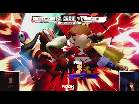 BrookLAN Brawls 45 - MBS | BeatyBean (Mii Sword Fighter) v. WPC | Fawn (Duckhunt) - Losers Quarters