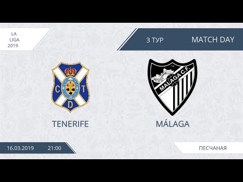 AFL19. Spain. La Liga. Day 3. Tenerife - Málaga.