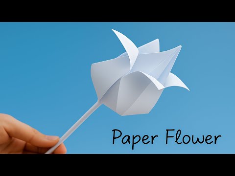 DIY - How to Make Paper Flowers | Origami Lotus Flower | Paper Lotus Flower