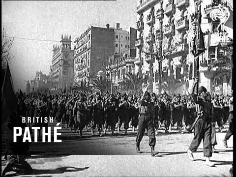 General Franco In Barcelona (1939)