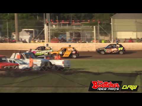 Junior Sedans - Heat 1 - Piston Cup Series - Rockhampton Speedway - 04.11.17