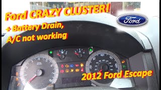The CRAZIEST Cluster You Have EVER Seen! (Ford Escape)