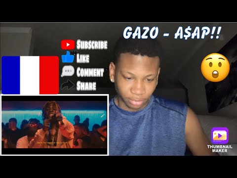 French Rap Reaction GAZO - A$AP AMERICAN 🇺🇸 REACTION