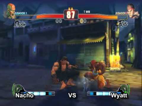 SFIV Dhalsim(Nacho) vs Ryu(Wyatt)