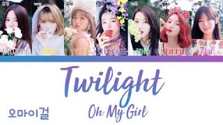 OH MY GIRL (오마이걸) - TWILIGHT [han|rom|eng color coded lyrics/가사]