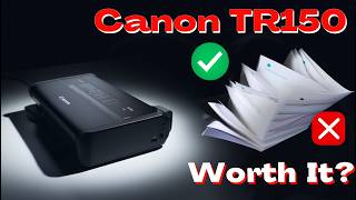 ✅Canon PIXMA TR150 Review – Best Portable Printer for Travel & Business?