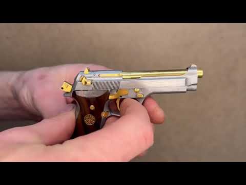 1/2 scale Beretta 92FS firing semi-auto