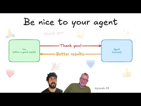 Be nice to your agent episode artwork
