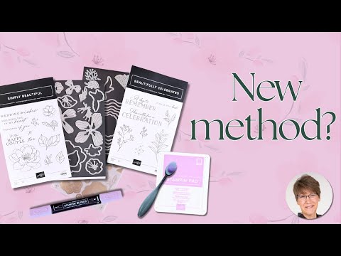 A Beautiful Layered Floral Card without Complicated Techniques (Simply Beautiful Bundle)