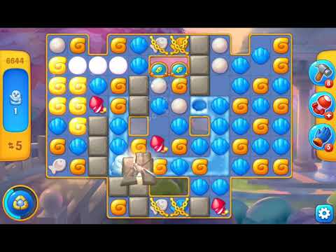 Fishdom 2021 - Level 6644   #playrix #fishdom #gaming