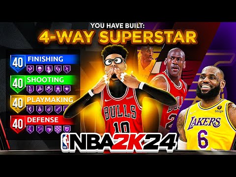*NEW* BEST GUARD BUILD IS THE BEST BUILD IN NBA 2K24! GAMEBREAKING BEST BUILD IN NBA 2K24!