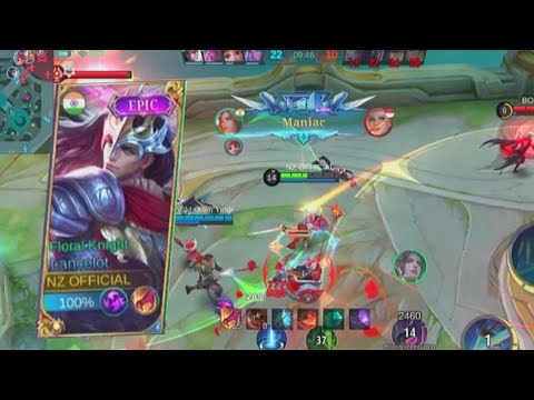 Lancelot Fast Hand 2022 Skin Epic Floral Knight - Mobile Legends