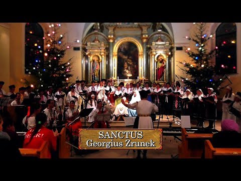 Zbor sv. Ladislava – HARMONIA PASTORALIS (Georgius Zrunek) #4: SANCTUS | Vianoce, Rajec (2016)