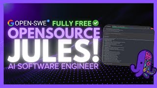Open-SWE: Opensource Jules! FULLY FREE Async AI Coder IS INSANELY GOOD