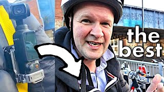 ON A BIKE! DJI POCKET 3 test run with backpack clip and Mic 2...