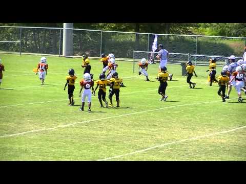 Lawrenceville Black Knights 7 year old Football Jon Jon